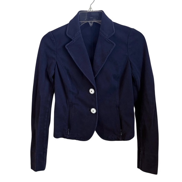 T21 Elie Tahari Women's Blazer size S Navy - Picture 1 of 5
